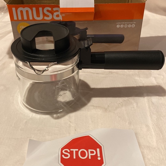 Imusa Glass Carafe 4 cup - Picture 4 of 10